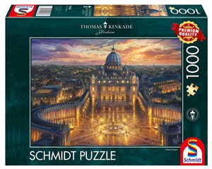 Bild von Puzzle 1000 Thomas Kinkade Watykan