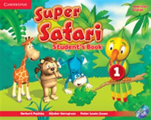 Obrazek Super Safari American English Level 1 Student's Book with DVD-ROM
