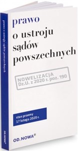 Obrazek Prawo o ustroju sądów powszechnych 2020