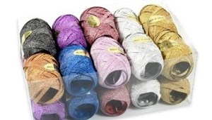 Obrazek Wstążka kokon glitter 5mmx10m (20szt)