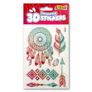 Obrazek Naklejki 3D Transparent Dream Catcher