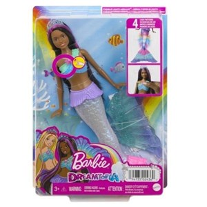 Obrazek Barbie Brooklyn. Syrenka migoczące światełka