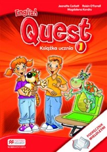 Obrazek English Quest 1 SB MACMILLAN wieloletni