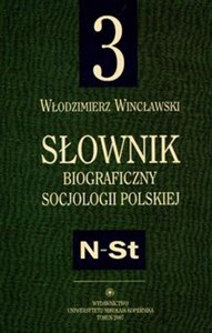 Bild von Słownik biograficzny socjologii polskiej t.3