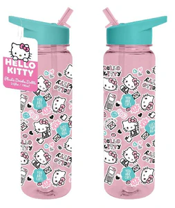 Bild von HELLO KITTY (INSTA CUTENESS) PLASTIC DRINKS BOTTLE
