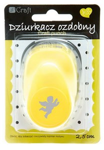 Bild von Dziurkacz ozdobny Aniołek 2 2,5cm mix