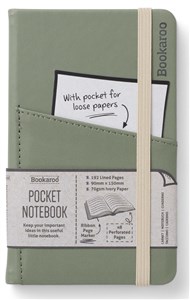 Bild von Notatnik A6 Bookaroo Journal Pocket zielony