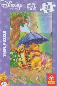 Bild von Winnie the Pooh Puzzle 30 Po deszczu
