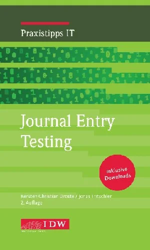 Obrazek DROSTE, K: JOURNAL ENTRY TESTING