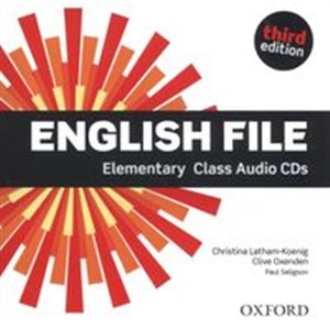 Obrazek English File Elemenary Ciass Audio CD