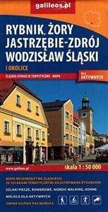 Bild von Rybnik, Żory, Jastrzębie-Zdrój, Wodzisław Śląski, 1:50 000