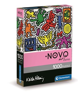 Bild von Puzzle 1000 compact art collection Keith Haring 39756
