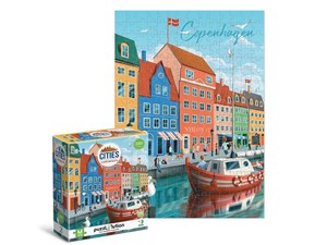 Obrazek Puzzle 250 Easy-M Cities Copenhagen