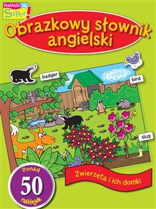 Bild von Zwierzęta i ich domki Obrazkowy słownik angielski z naklejkami