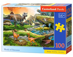 Bild von Puzzle World of Dinosaurs 100 B-111084