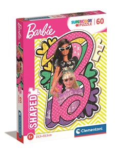 Bild von Puzzle 60 shaped Barbie