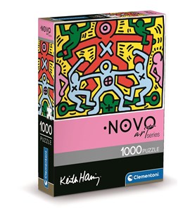 Bild von Puzzle 1000 compact art collection Keith Haring 39757