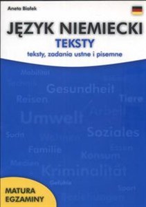 Obrazek Język niemiecki Teksty zadania ustne i pisemne