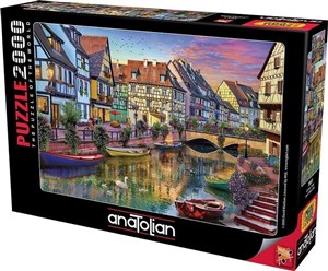 Obrazek Puzzle 2000 Francja, Colmar