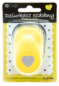 Bild von Dziurkacz ozdobny Serce falbanka 2,5cm mix