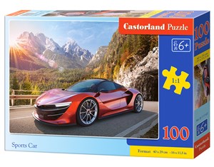 Obrazek Puzzle Sports Car 100