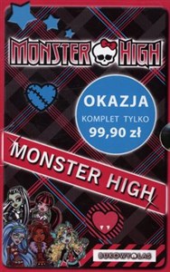 Obrazek Monster High Upiorna szkoła / Upiór z sąsiedztwa / Po moim trupie / O wilku mowa / Zabójczo stylowy notes Pakiet