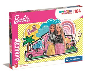 Bild von Puzzle Super 104 Shape Barbie