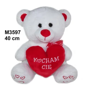Obrazek Miś z sercem 40cm