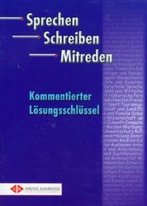 Obrazek Sprechen schreiben mitreden Klucz rozwiązań Kommentierter Losungsschlussel