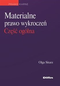 Bild von Materialne prawo wykroczeń Część ogólna