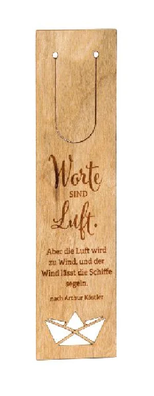 Obrazek WORTE SIND LUFT. ABER DIE LUFT WIRD ZU WIND, UND DER WIND LÄ