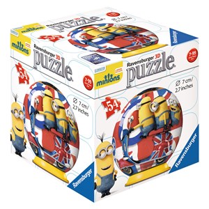 Bild von PUZZLE KULISTE 3D 54 MINIONKI SKUTER