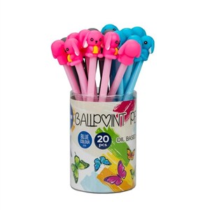 Obrazek Długopis Rabbit 0.7mm niebieski (20szt)