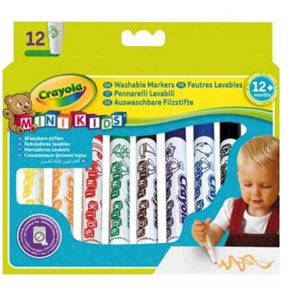 Bild von Flamastry zmywalne superwytrzymałe 12 kol CRAYOLA