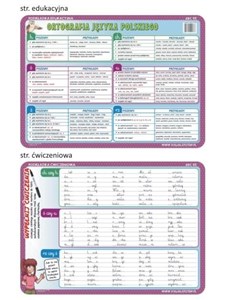 Bild von Podkładka edukacyjna 02 - Ortografia Języka Polskiego