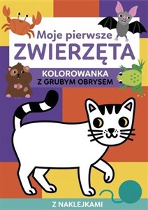 Obrazek Moje pierwsze zwierzęta. Kolorowanka z grubym obrysem