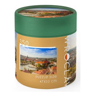Bild von Puzzle 350 Polskie miasta Wrocław DOP300388