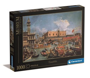 Bild von Puzzle 1000 museum Canaletto The return of the bucentaur at the molo on ascension day” 39764