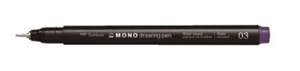 Bild von Cienkopis mono drawing 0,35mm fioletowy
