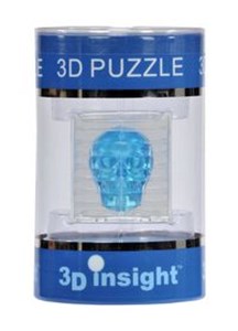 Bild von Puzzle 3D Insight Czaszka Niebieska