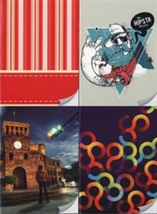 Bild von Zeszyt A5 w kratkę 80 kartek 10 sztuk mix