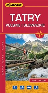 Obrazek Tatry polskie i słowackie mapa laminowana