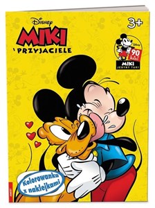 Obrazek Miki i Przyjaciele Kolorowanka z naklejkami