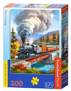 Bild von Puzzle 200 Premium:Train Crossing