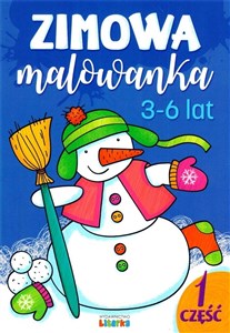 Obrazek Zimowa malowanka. 3-6 lat cz.1