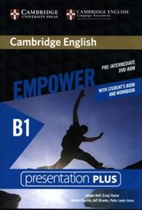 Bild von Cambridge English Empower Pre-intermediate Presentation Plus with Student's Book and Workbook