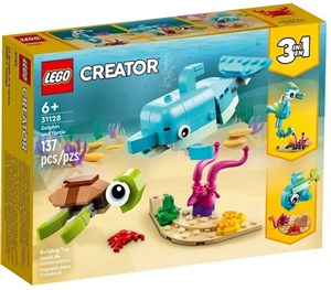 Obrazek Lego CREATOR 31128 Delfin i żółw
