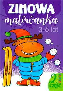 Obrazek Zimowa malowanka. 3-6 lat cz.2