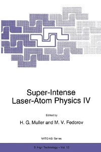 Obrazek SUPER-INTENSE LASER-ATOM PHYSICS IV