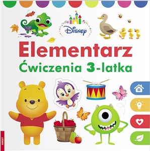 Obrazek Disney Maluch Elementarz ćwiczenia 3-latka HOP-1